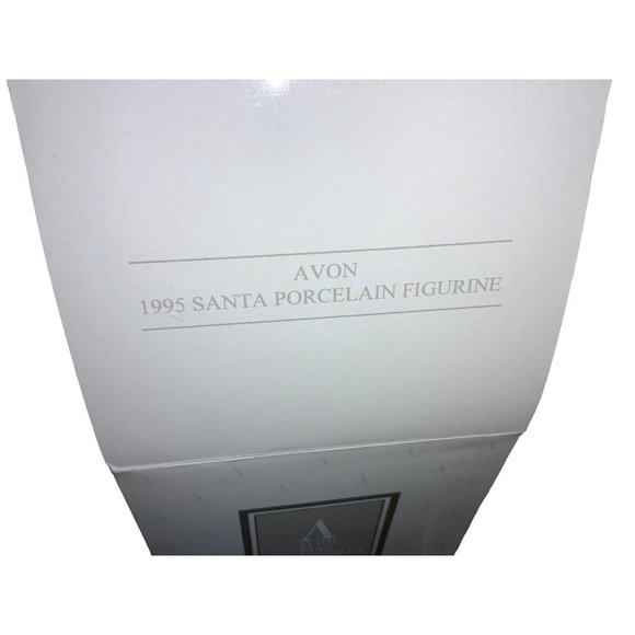 Avon Santa Porcelain Figurine  with box 1995 - Picture 12 of 14